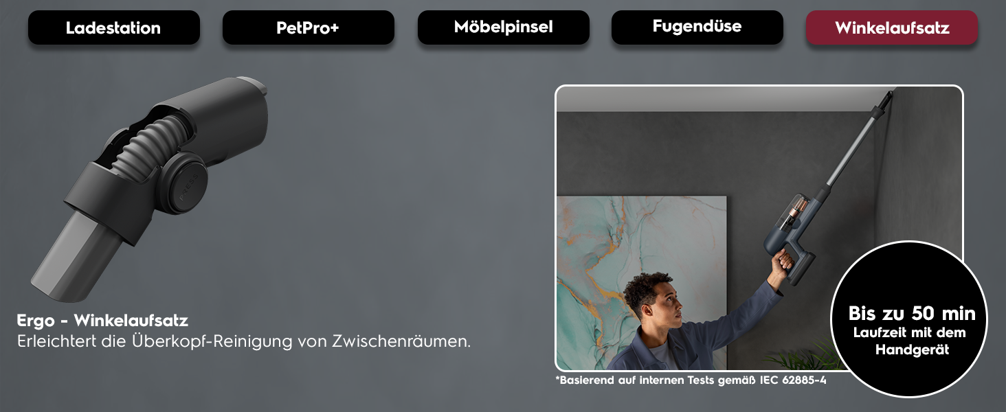 Бездротовий пилосос AEG Hygienic 7000: потужний, легкий, для алергіків, 40 хв роботи, 120 м², 5-ступенева фільтрація, для всіх поверхонь, автоматичний режим, з аксесуарами (2023)