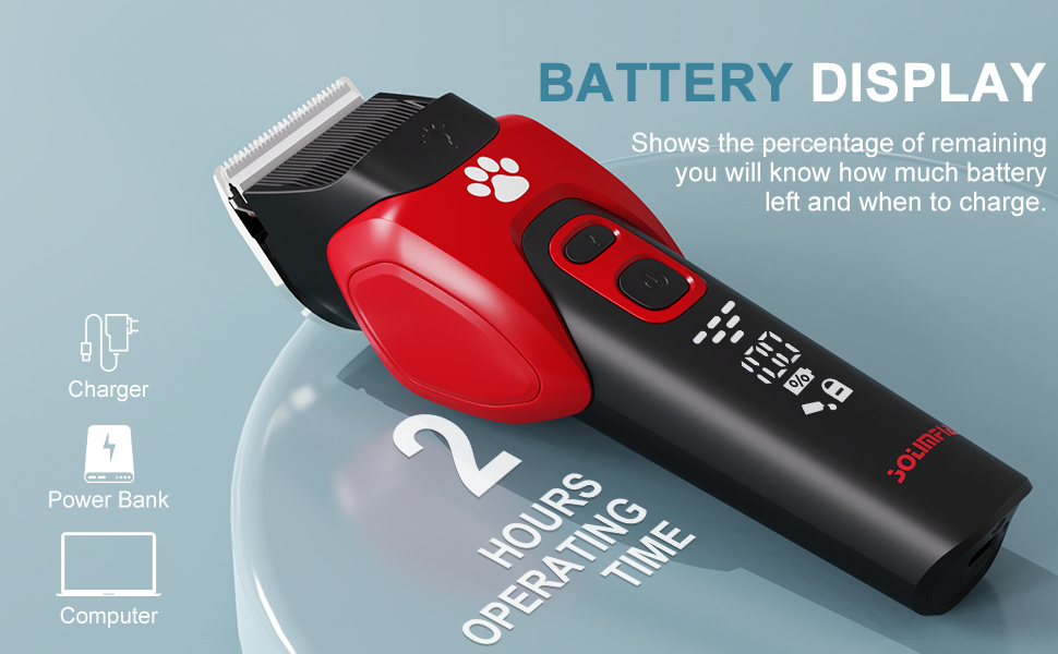 Професійний триммер для собак та котів Solimpia – безшумний, акумуляторний, бездротовий