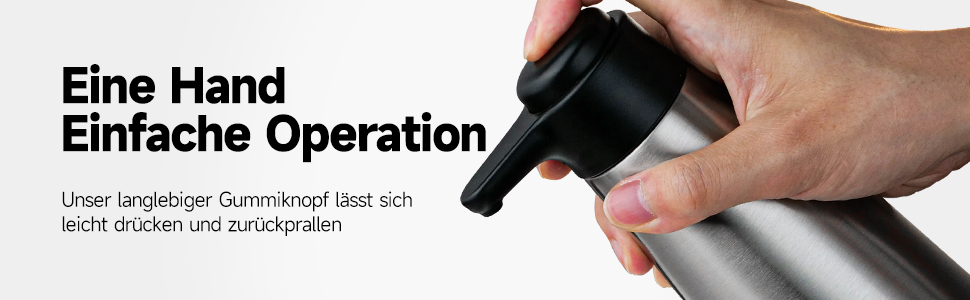 Дозатор мила AIKE AK1062, нержавіюча сталь, 450 мл, чорний, для кухні