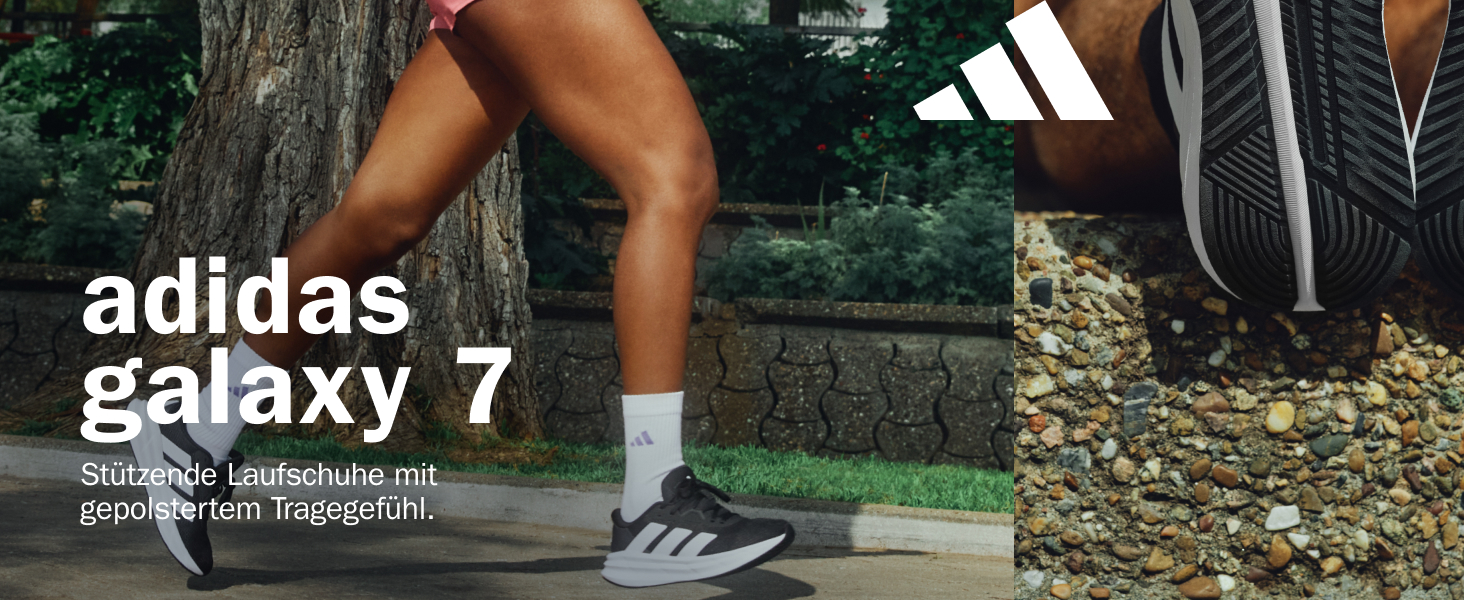 Жіночі кросівки Adidas Galaxy 7 Cloud White/Clear Pink/Core Black, 40 EU