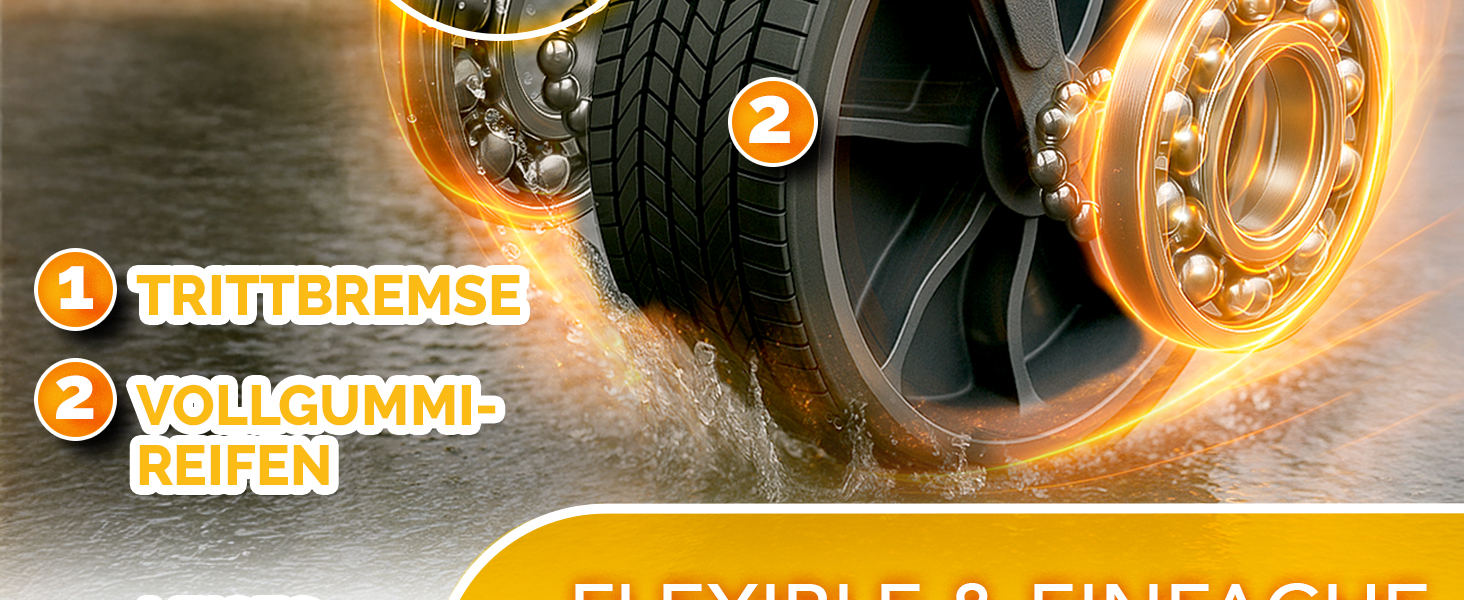 TRESKO® Вагончик-візок складний з дахом, кишеньою-холодильником та бічними шторками | Ручний візок, вантажопідйомність до 150 кг | Візок для перевезення з повного гумового покриття та гальмами (передні та задні) та 3-точкова система ременів безпеки (зелений)