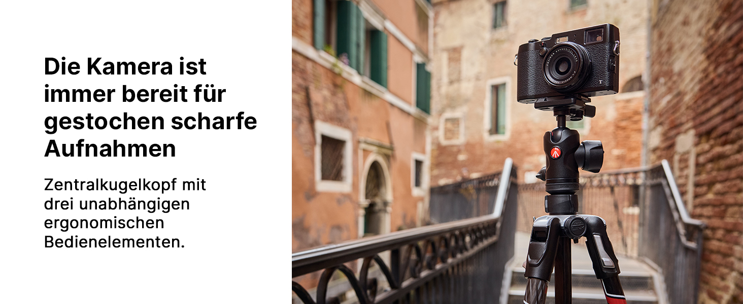 Карбоновий штатив Manfrotto Befree Advanced Twist з гідравлічною головою, компактний дорожній трипід для DSLR та бездзеркальних камер