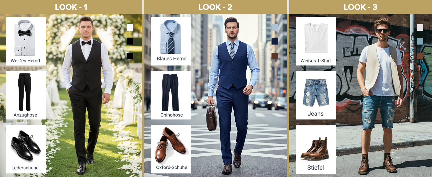 Жилет чоловічий HISDERN, чорний, бавовна, V-подібний виріз, з кишенями, для вечірки, весілля, офіційного стилю, 4XL