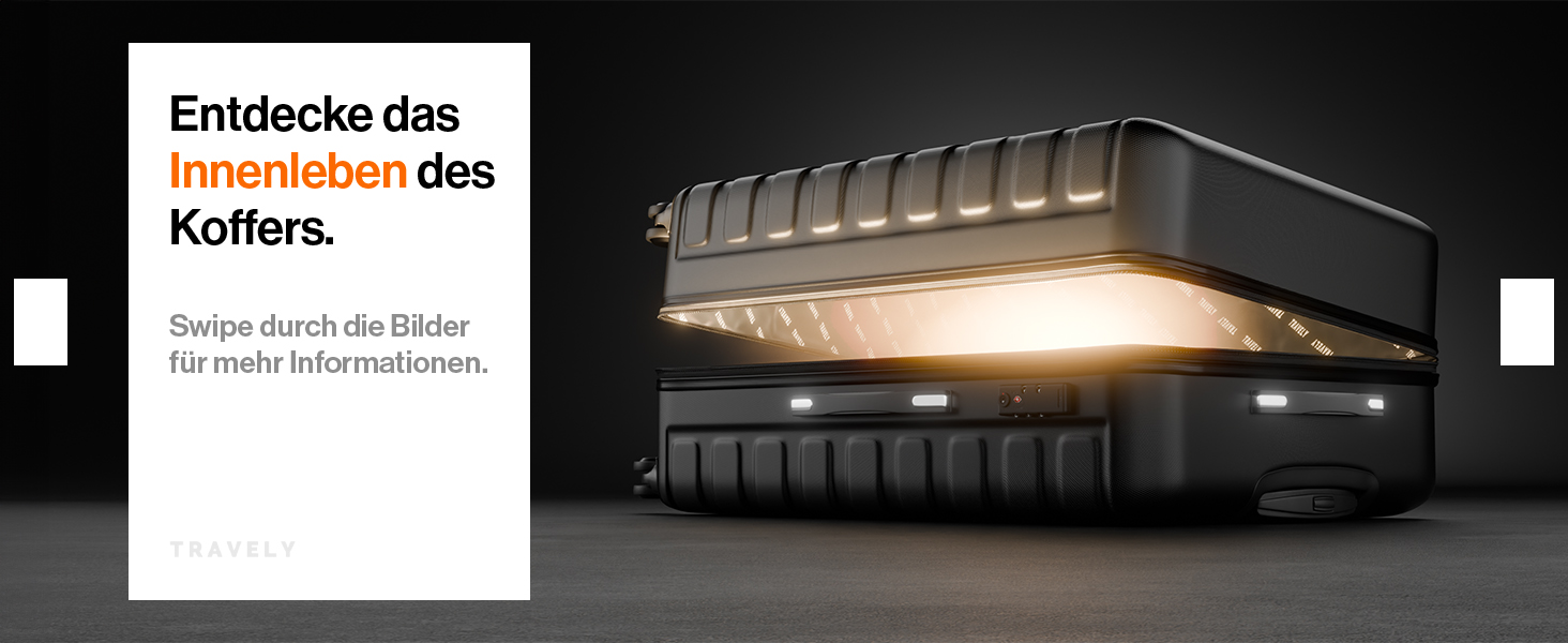 Чемодан туристичний великий 77см, 100л, з TSA замком та плавними колесами | Travely