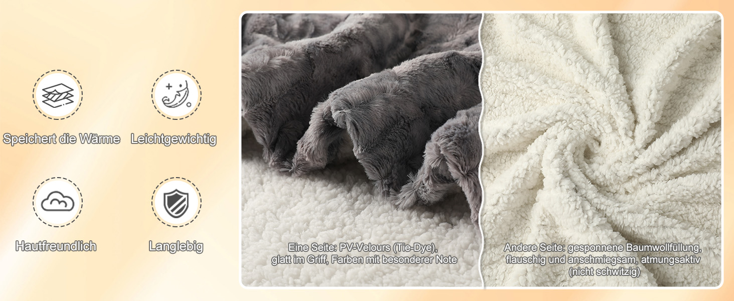 Електрична ковдра COZYTY 150x200 см з автовимкненням – фланель, 6 режимів нагріву, таймер, захист від перегріву, машинне прання (сірий, чорний)