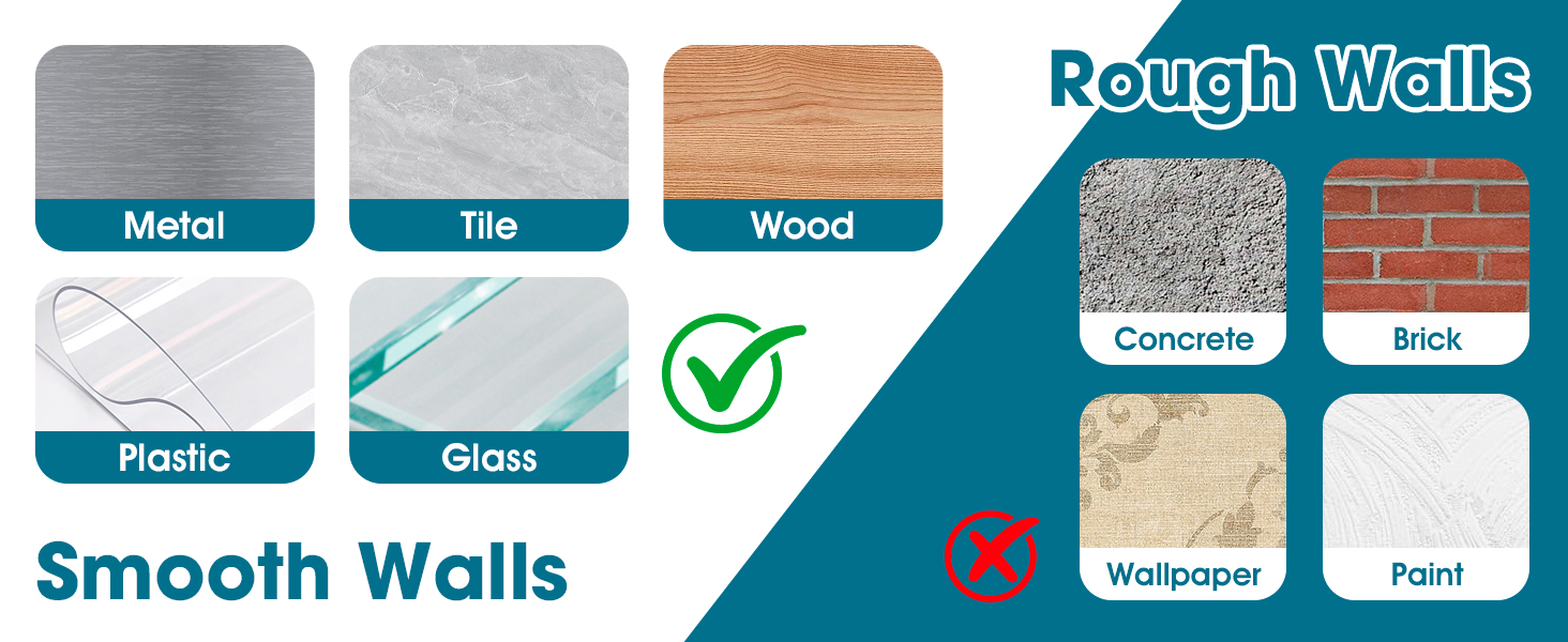 Самоклеючі гачки Haken - набір 6 шт. з нержавіючої сталі 304, без свердління, для ванної, кухні та вітальні