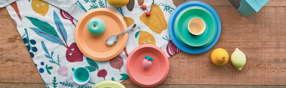 Дитячий столовий набір Alessi Giro Kids UNS06S3 з нержавіючої сталі 18/10 (вилка, ніж, ложка), сірий