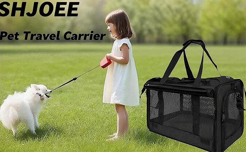 Складана переносна переносна сумка-переноска для собак та котів, 46x46x30 см, сіра