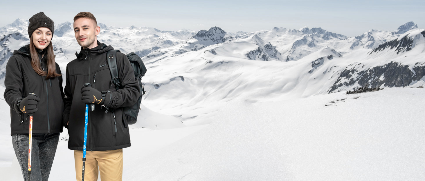 Електрична жилетка ARRIS з підігрівом, універсального розміру, блакитна - для туризму, кемпінгу, гольфу