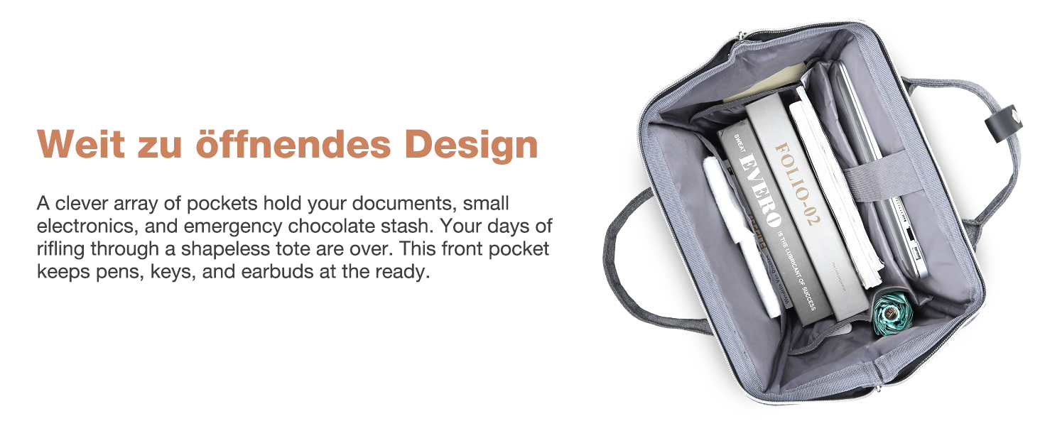 Рюкзак Lekesky для жінок: шкільний, з відділенням для ноутбука 15.6 дюймів, антикрадійний, сірий