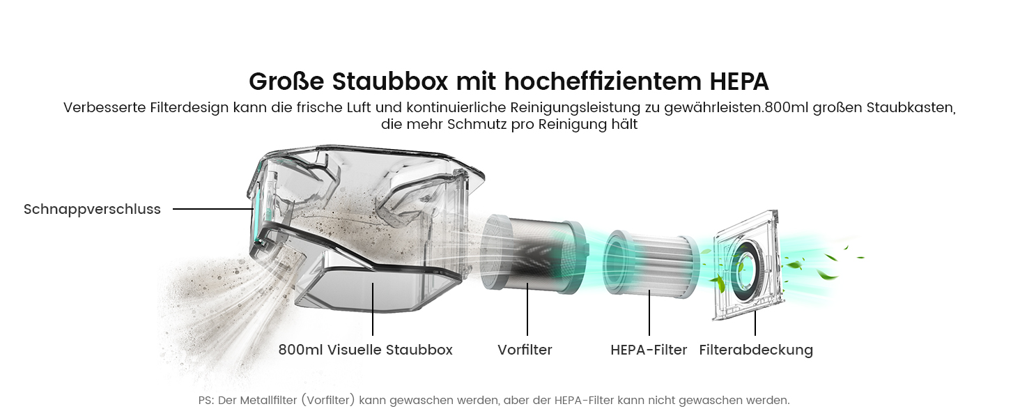Робот-пилосос LEFANT M320 з функцією миття, потужність 6000 Па, уникнення перешкод, розпізнавання килимів, керування через додаток/Alexa, зона заборони, чорний