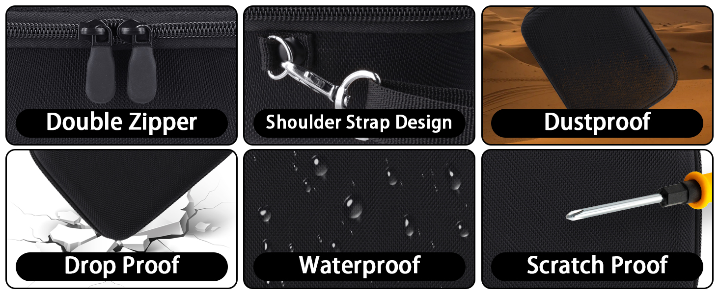 Чохол для камери Sony Alpha 6000/6300/6400/6500/6700 Aenllosi, чорний (тільки чохол)