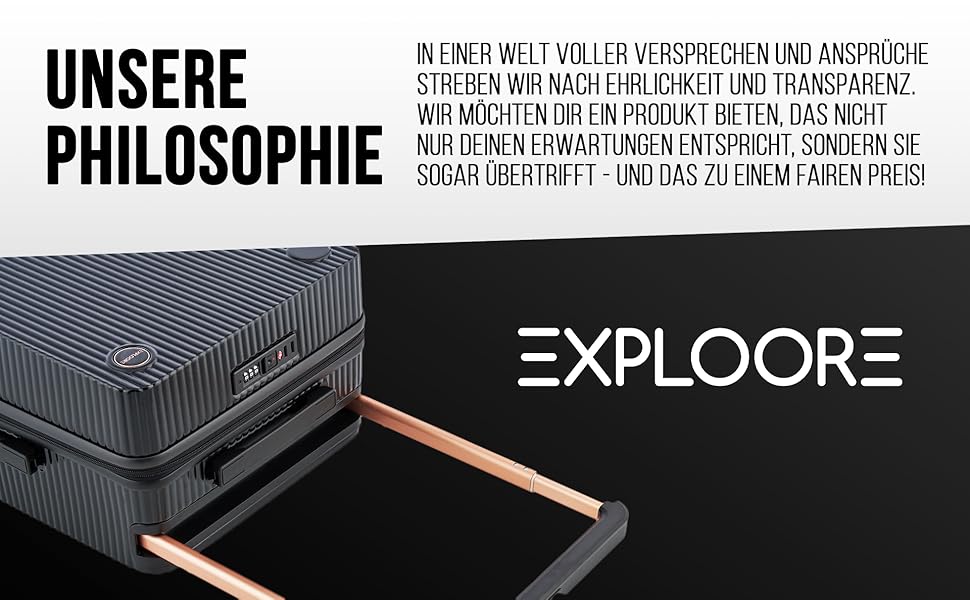 Чемодан ручної поклажі на колесах 35x22x55 см, міцний дорожній чемодан, корпус з полікарбонату, TSA-замок, ідеальний для ручної поклажі, чорний/шампань рожевий