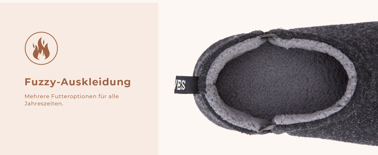 Чоловічі халапи з штучної вовни Snug Leaves з піною Memory Foam, антиковзаючі, теплі, з штучним Sherpa, з еластичними вставками (46/47 EU, темно-синій)