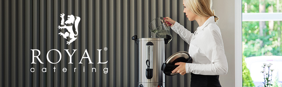 Royal Catering Induction Stockpot 48 L Ø 40 cm with Lid, Stainless Steel Pot, Induction Cooktop Pot, Stainless Steel Pot