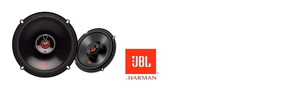 Автоакустика JBL Club 622 від Harman Kardon, 2-смугові динаміки 16-17 см, 180 Вт, чорні