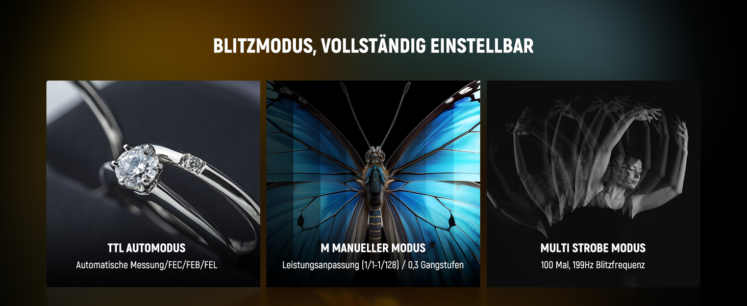 NEEWER RF1-S Макро Спалах кільцеве світло для Sony камери 76W GN15 5600K TTL, 1-1/128, передня/задня синхронізація, кольорові гелі, об'єктивні адаптери, кільця для макрофотографії та студійних фотографій (сумісний з Nikon)