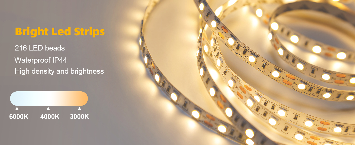 Дзеркало для ванної кімнати з підсвічуванням 50x70 см з Bluetooth, годинником, функцією проти запотівання та сенсорним вимикачем, 3 кольори світла, регулювання яскравості