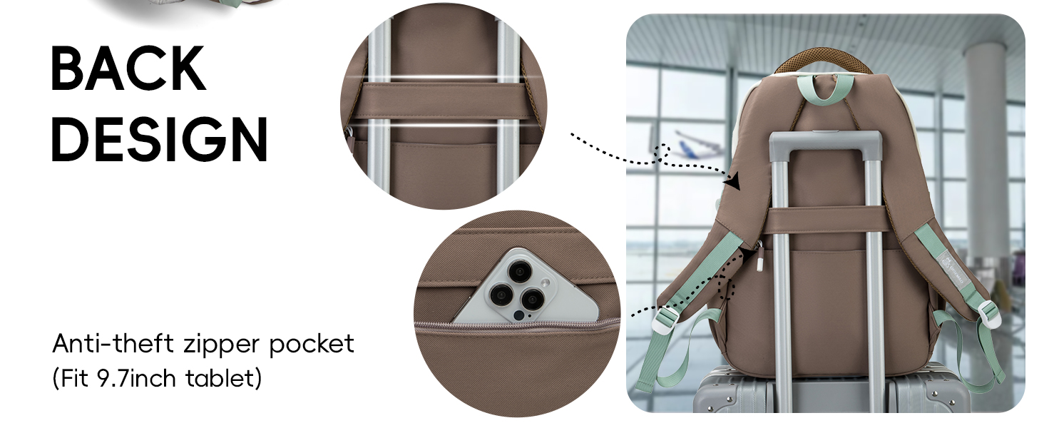 Шкільний рюкзак для дівчинки-підлітка 2025, для старшої школи, водонепроникний, для ноутбука 15.6