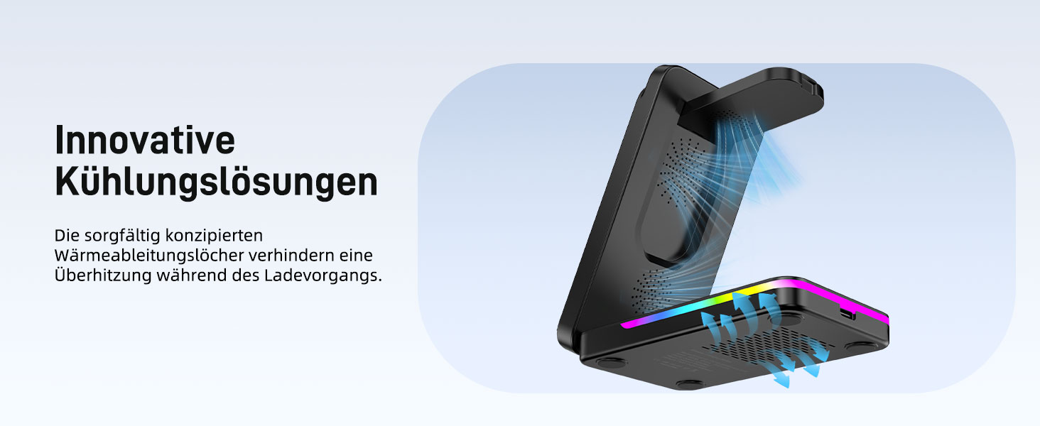 Зарядна станція індуктивна 3-в-1 для Google Pixel Watch 3/2, Pixel 10/9/9 Pro/8/8a/7 та Pixel Buds Pro 2 (складна, бездротова)