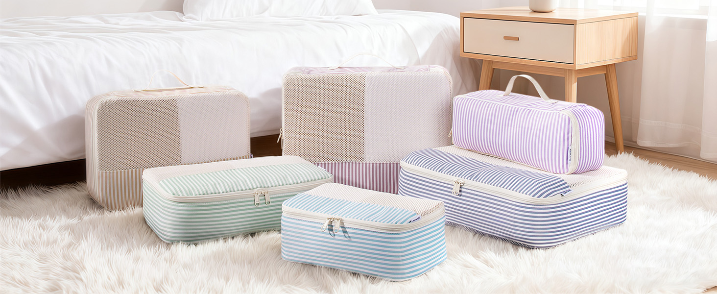 Набір органайзерів для валізи Narwey (7 шт.), кубики для пакування, органайзер для рюкзака, аксесуари для подорожей