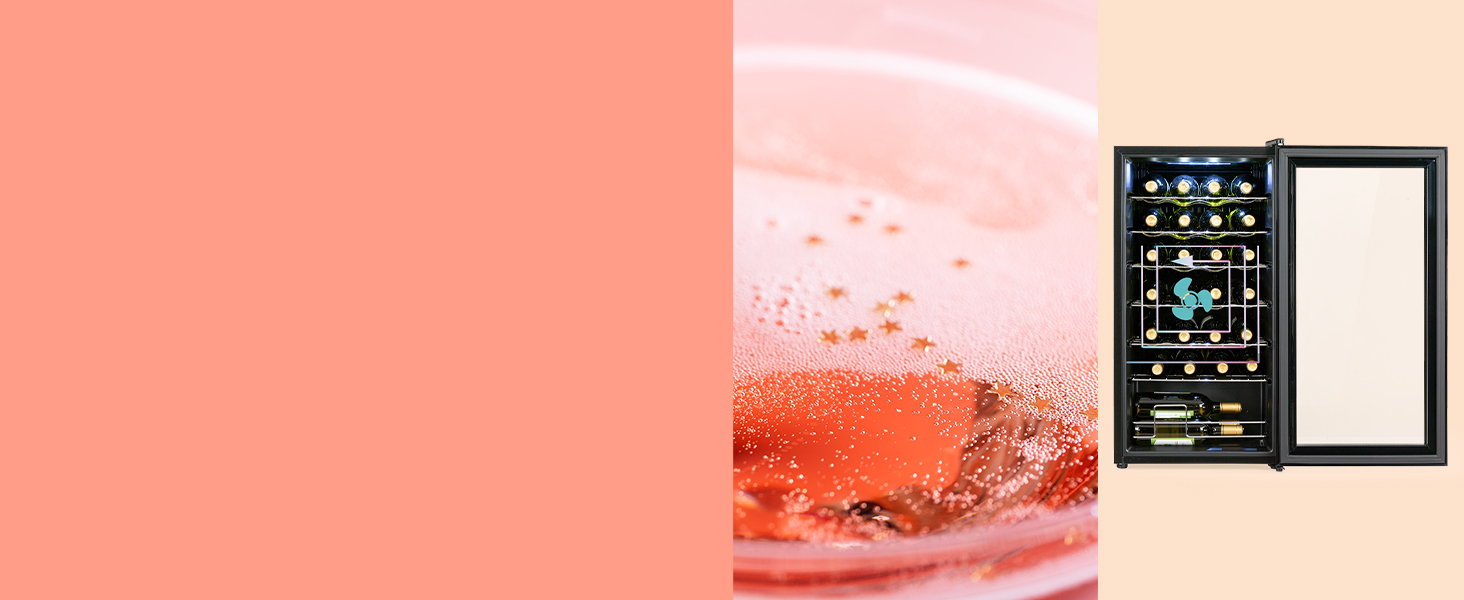 Витримайте вино як професіонал: Холодильник для вина Klarstein, 74 літри, 28 пляшок, з дверцятами зі скла, для дому та вулиці