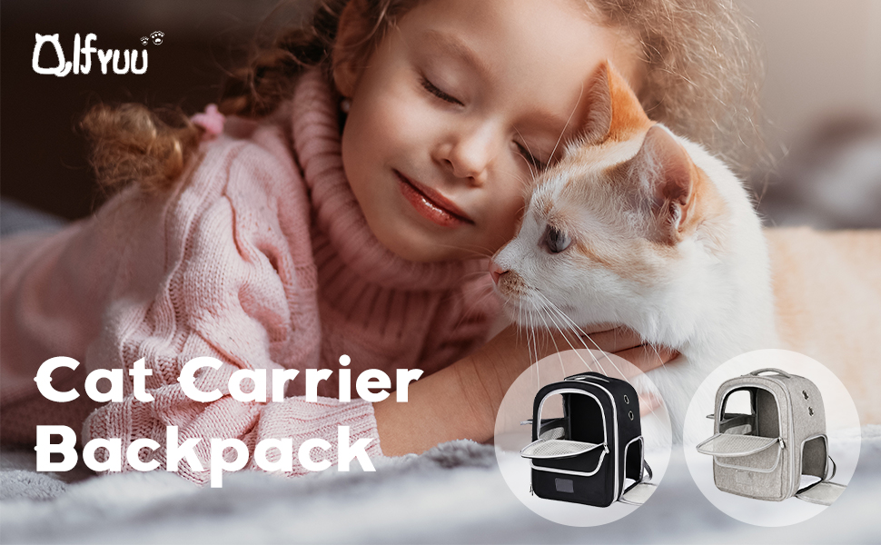 Рюкзак-переноска для котів та собак, дихаючий, сірий | Рюкзак для тварин для подорожей, прогулянок, хандлінгу
