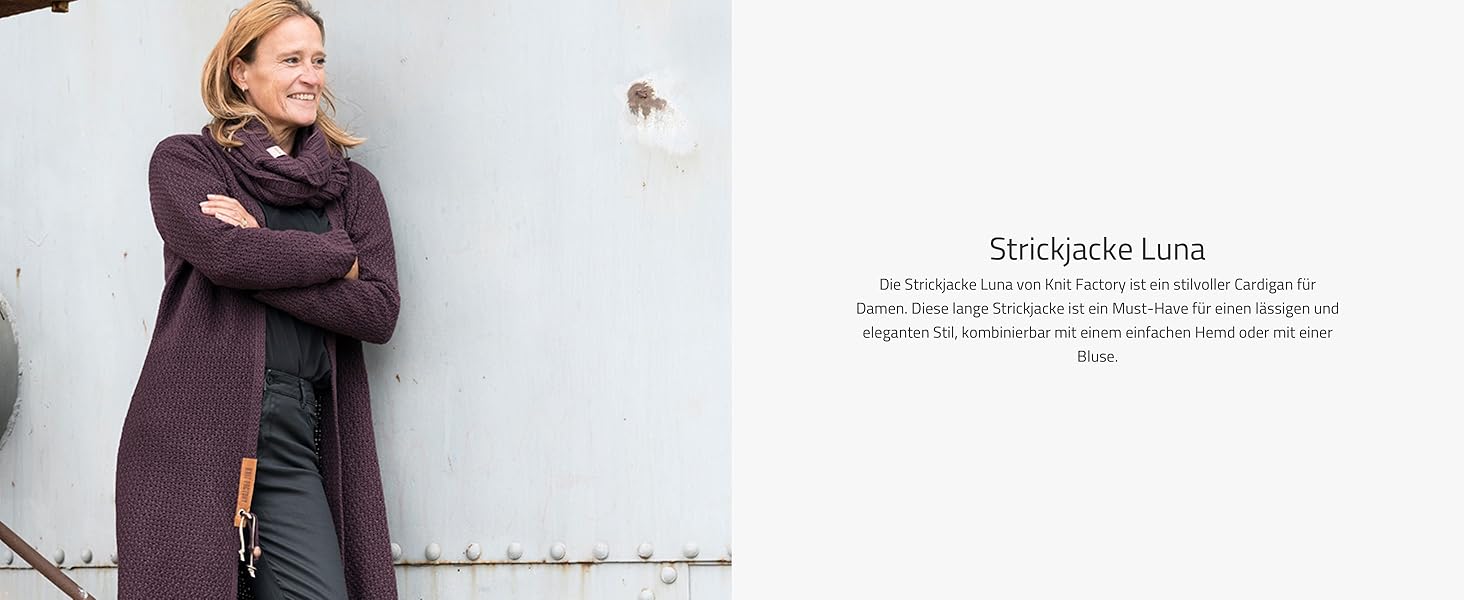 В'язана жилетка KNIT FACTORY Luna Lange - жіноча жилетка з вовни, великий в'яз, сірий колір, преміум якість