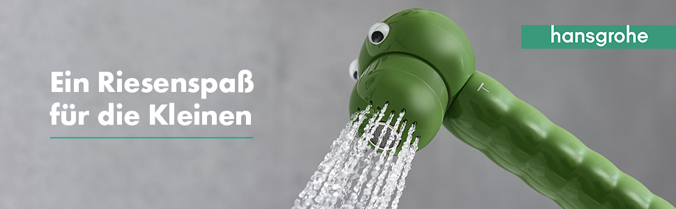 Дитячий душ hansgrohe Jocolino Крокодил, 2 режими, подарунок на хрестини