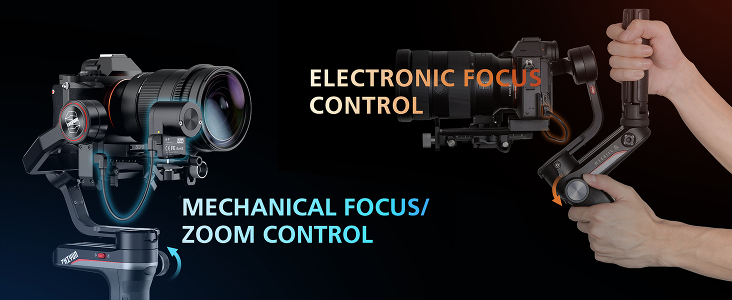 Zhiyun Weebill S: Стабілізатор камери з 3 осями для DSLR та Mirrorless, легкий, динамічний, сумісний з Canon/Sony/Panasonic/Nikon/Fujifilm