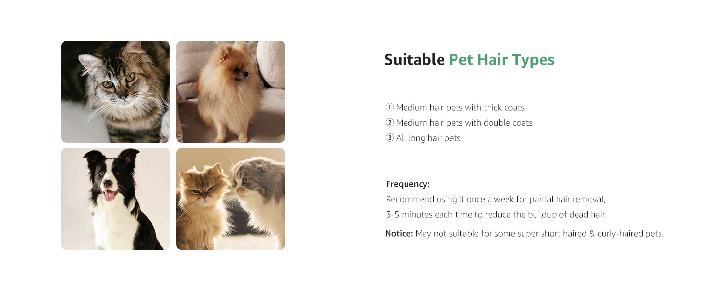 PawRake – щітка для котів та собак на вигляд копалки, для видалення підшерстка, для середньої та довгої шерсті, для комфортного догляду за шерстю