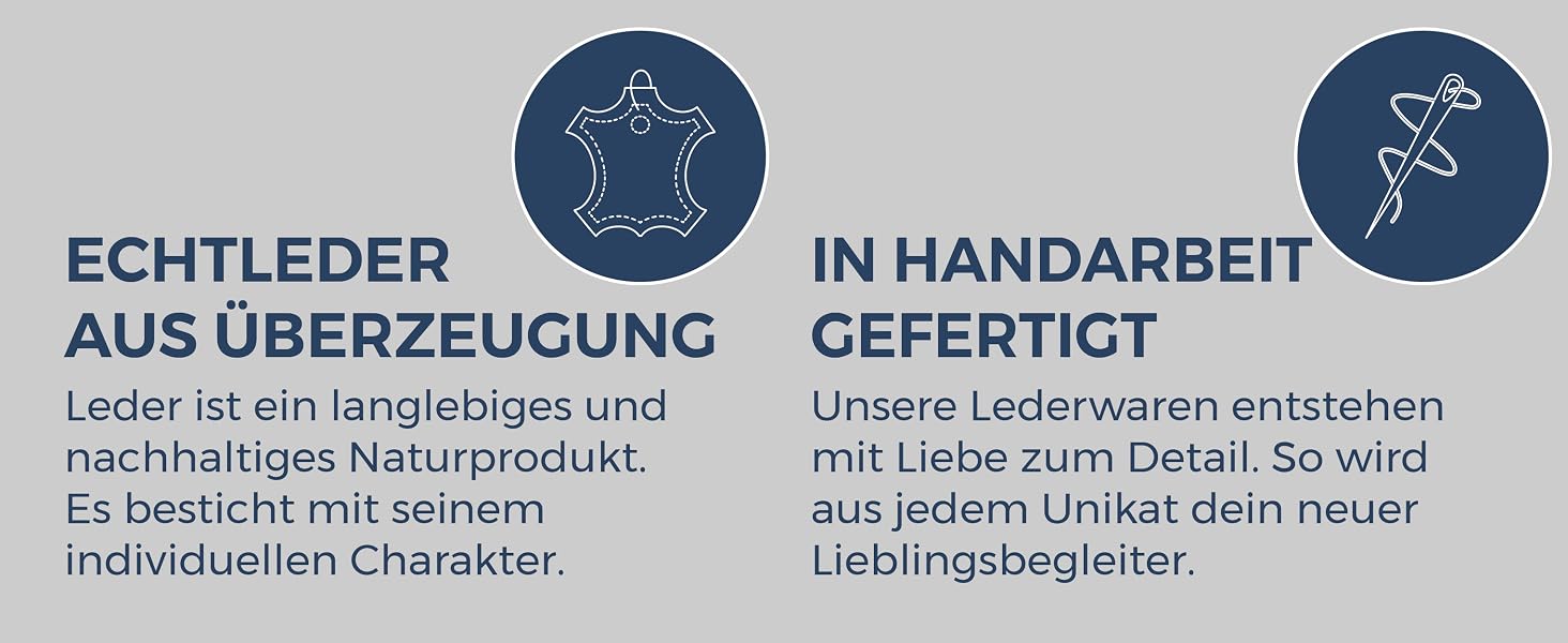 Шкіряний RFID картхолдер VON HEESEN з наппа-шкіри, портмоне для кредитних карток на 9 відділень, унісекс (Коньячний коричневий)