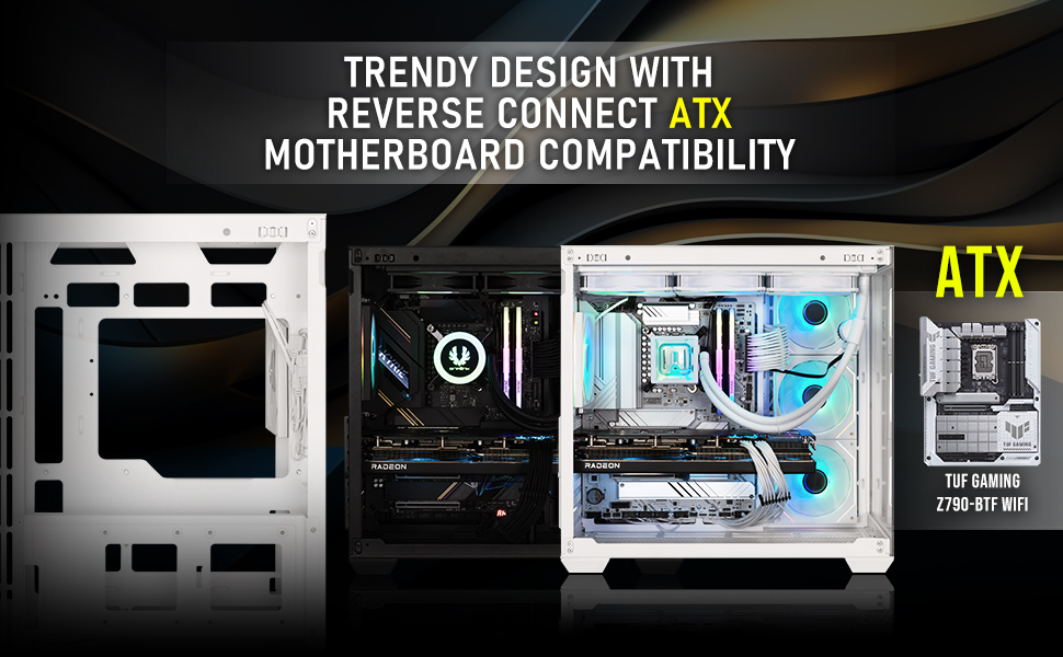 Корпус ПК BitFenix CETO Premium Edition Mid Tower White з підсвічуванням 4ARGB