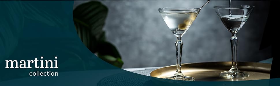Бокали для Мартіні Libbey Cosmopolitan, 234 мл, набір 4 шт. - Елегантні келихи для коктейлів
