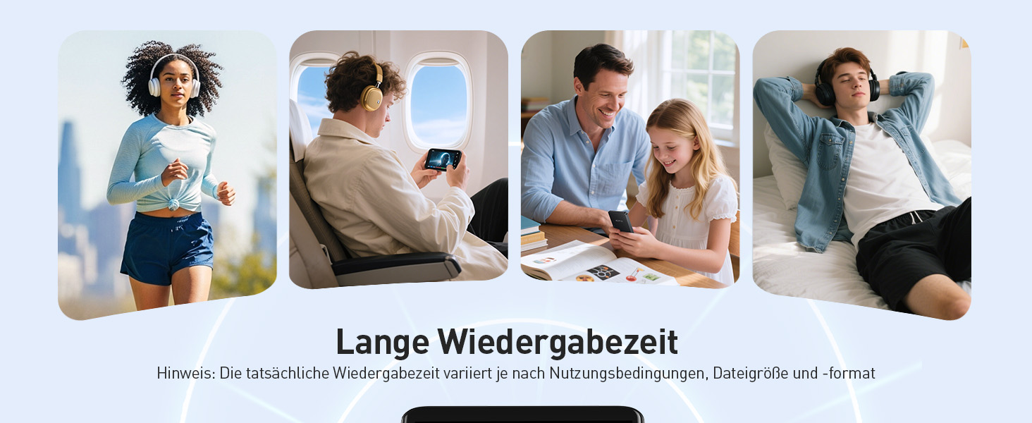 MP3 плеєр AGPTEK з Bluetooth та Wi-Fi, Android 14, 4