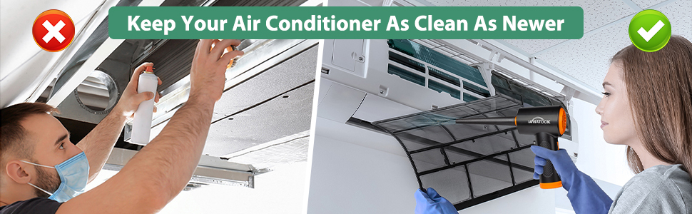 Електричний пилосос для повітря A-Air Duster: 3 швидкості, LED-підсвітка, перезаряджається, для чищення ноутбука, авто, офісу