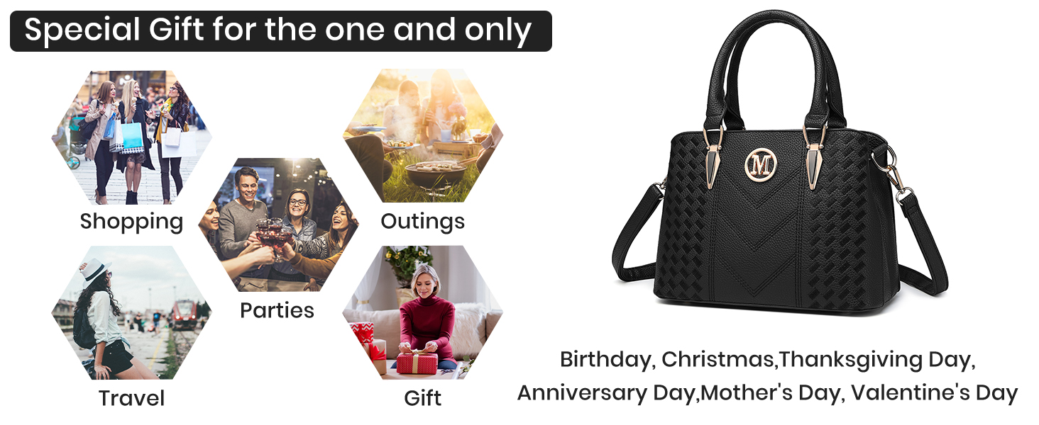 Сумка жіноча Miss Lulu середнього розміру через плече, сіра з личі-текстурою, з гаманцем та внутрішніми кишенями для роботи, відпочинку, повсякденного використання