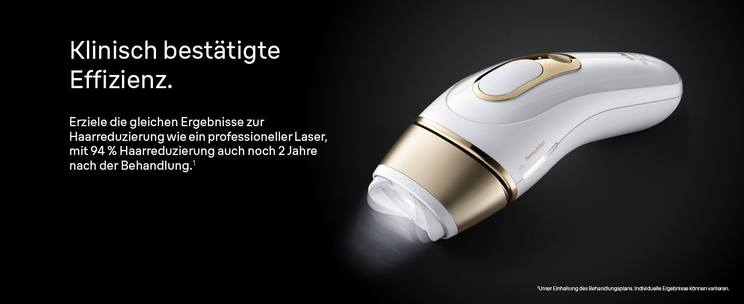 Braun Silk·expert Pro 5 IPL епілятор для безболісної епіляції вдома – білий/золотий (PL5442) + чохол, бритва Gillette Venus та 4 насадки. Зроблено в Німеччині