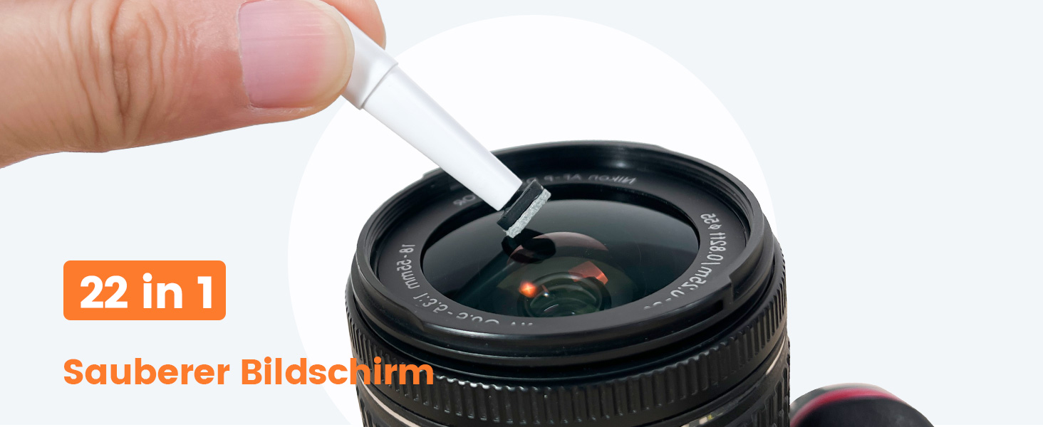 Набір для чищення клавіатури та навушників: 22 в 1. Підходить для AirPods, ноутбуків, моніторів, телефонів.