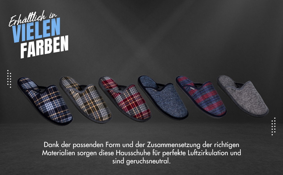 Чоловічі халати ESTRO F17 Jeans 43 EU з антиковзкою підошвою Memory Foam