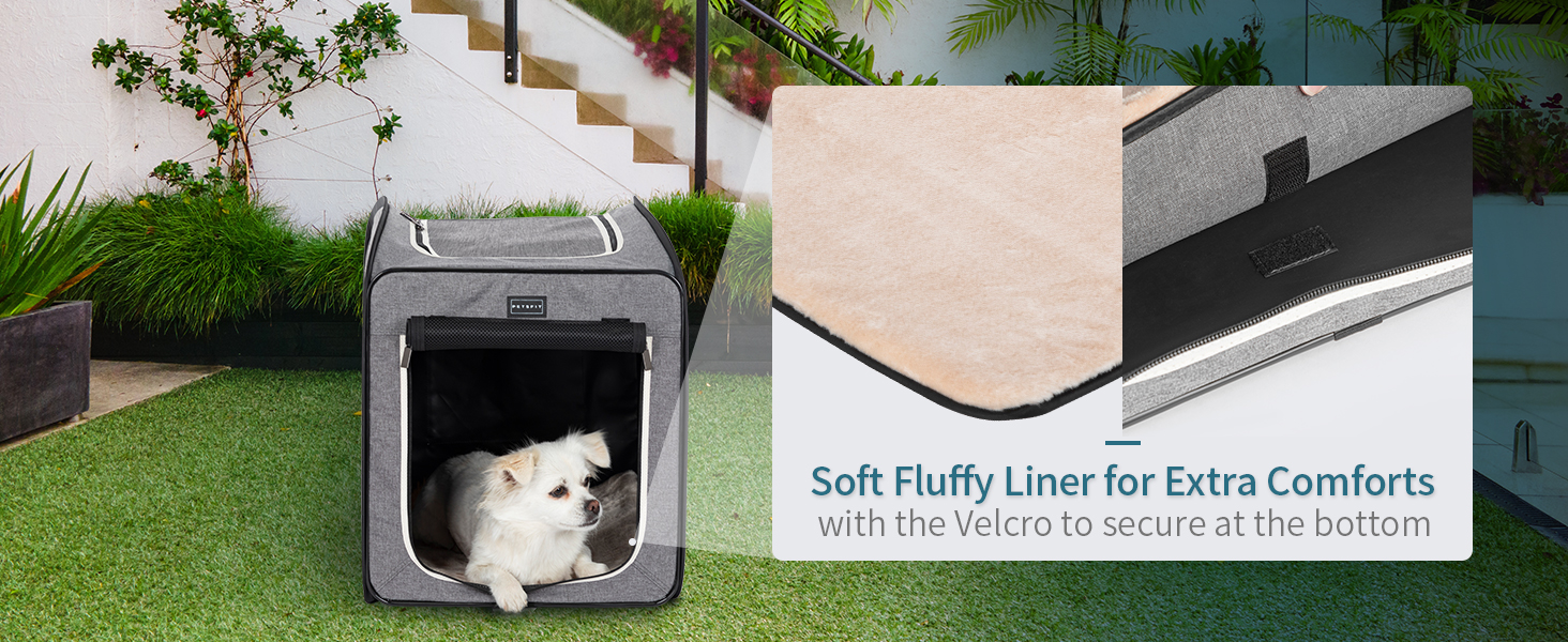 Складана переносна будка для собак Petsfit, 80x44x67 см, червоно-коричнева