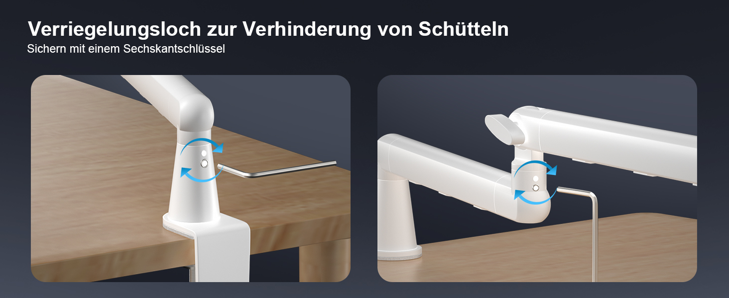 Кріплення для мікрофону Aokeo AK-55 – низькопрофільний тримач для HyperX, Elgato, Shure, Blue Yeti та інших мікрофонів