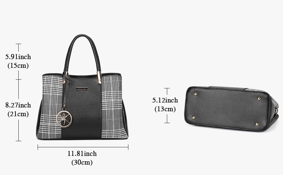 Жіноча сумка-шопер VINBAGGE з PU шкіри, чорна. Сумка через плече для офісу та на кожен день