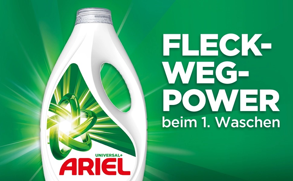 Рідкий універсальний пральний засіб Ariel Universal+, 4.5 л, на 111 прань