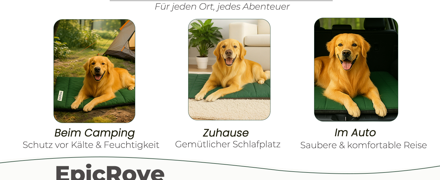 Водонепроникна підстилка для собак на 110х68 см – неслизька килимок для собак, миється – ідеально для подорожей, авто та активного відпочинку (зелений)