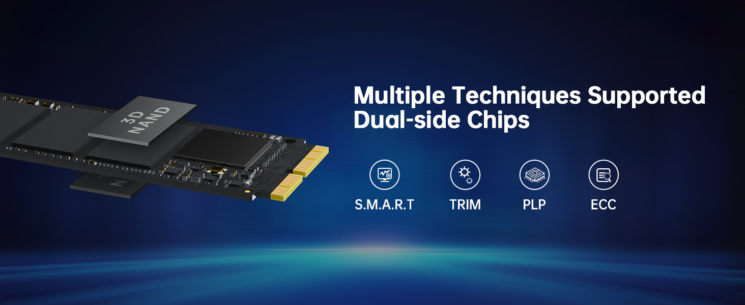 SSD NVMe PCIe Gen3.0x4 512GB для Mac (2013-2018) - до 2000 МБ/с читання, 1600 МБ/с запис