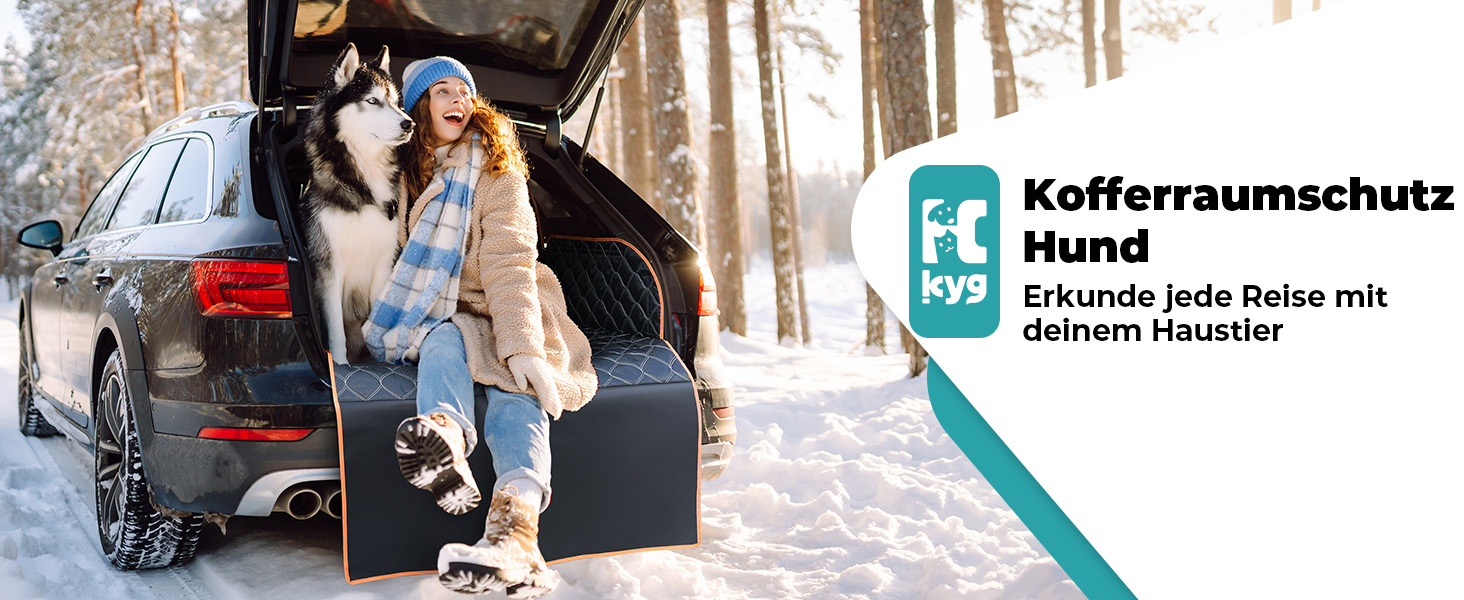 Захисна ковдра для собак у багажник авто KYG, 215x110 см, водовідштовхувальна, антикіготкові властивості, універсальна