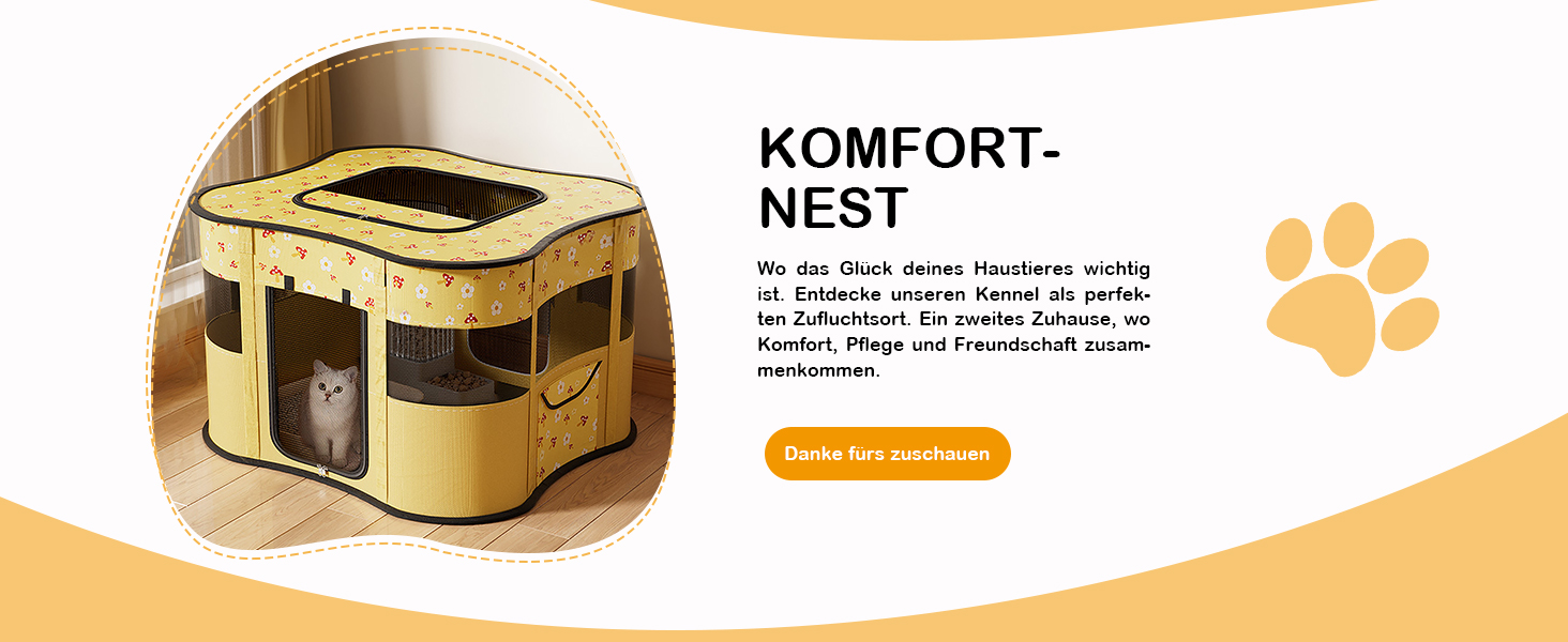 Портативний вольєр для цуценят ALLSOPETS: складаний загін для котів та собак, переносна клітка-будка з боковою кишенею (зелений, L)