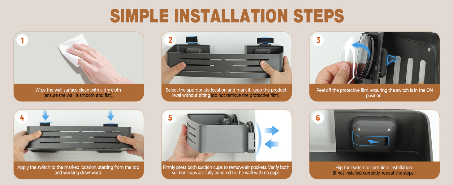 Поличка для душу Lekesky без свердління, кутова, з міцними присосками, алюміній, нержавіюча сталь, знімна, для ванної кімнати, кухні, орендованого житла (2 шт., сірий gunmetal з тримачем для рушників, прямокутна)