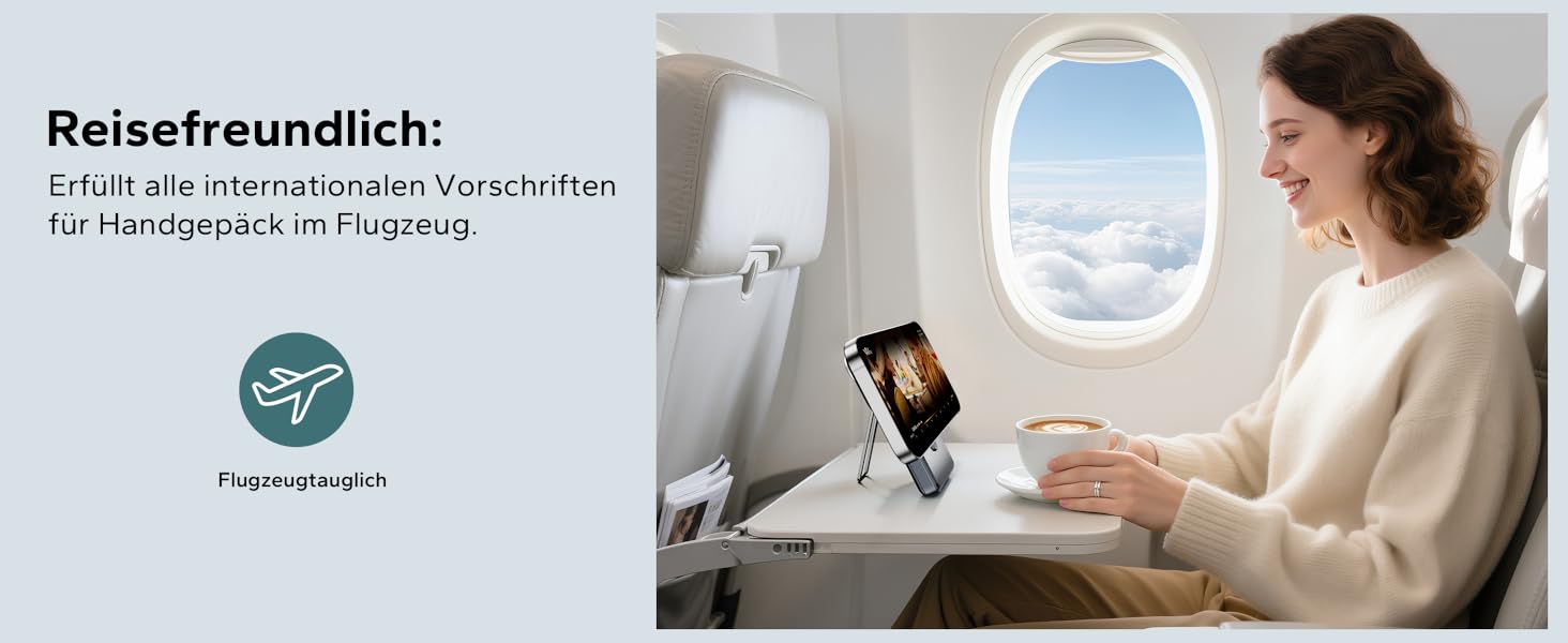 Power Bank Magsafe 10000mAh з USB-C, 20W PD, бездротова зарядка для iPhone, Apple Watch, AirPods (Чорний)